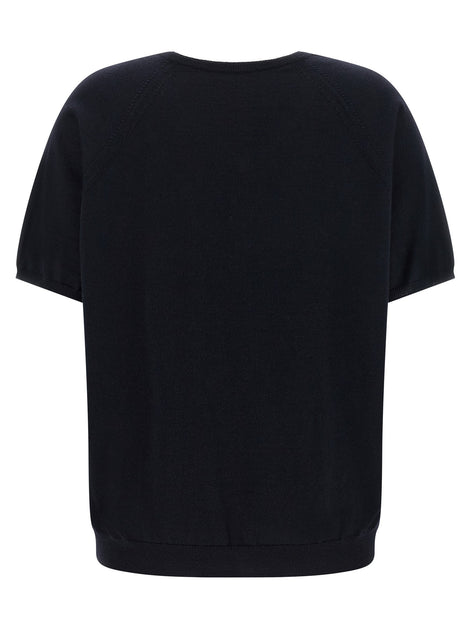 Logo intarsia sweater