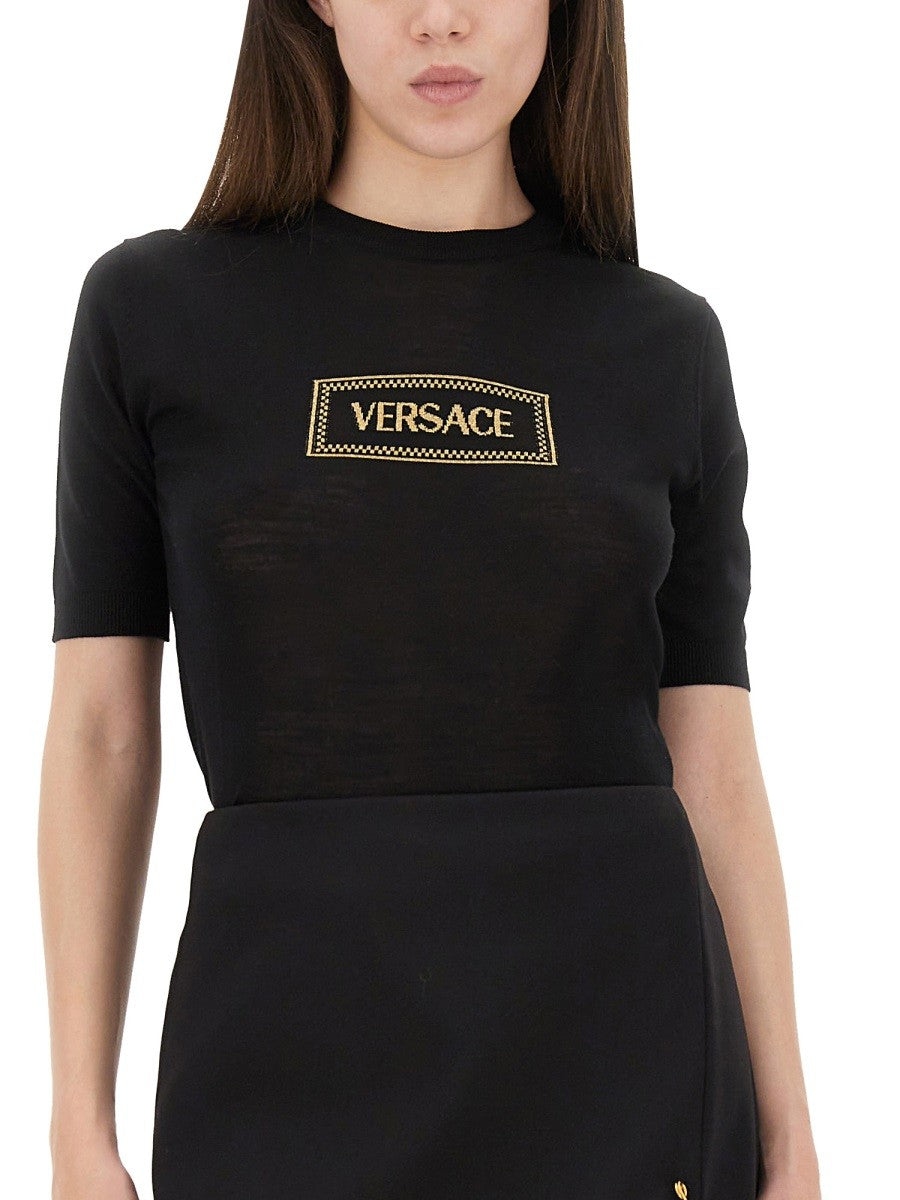 LOGO KNIT T-SHIRT