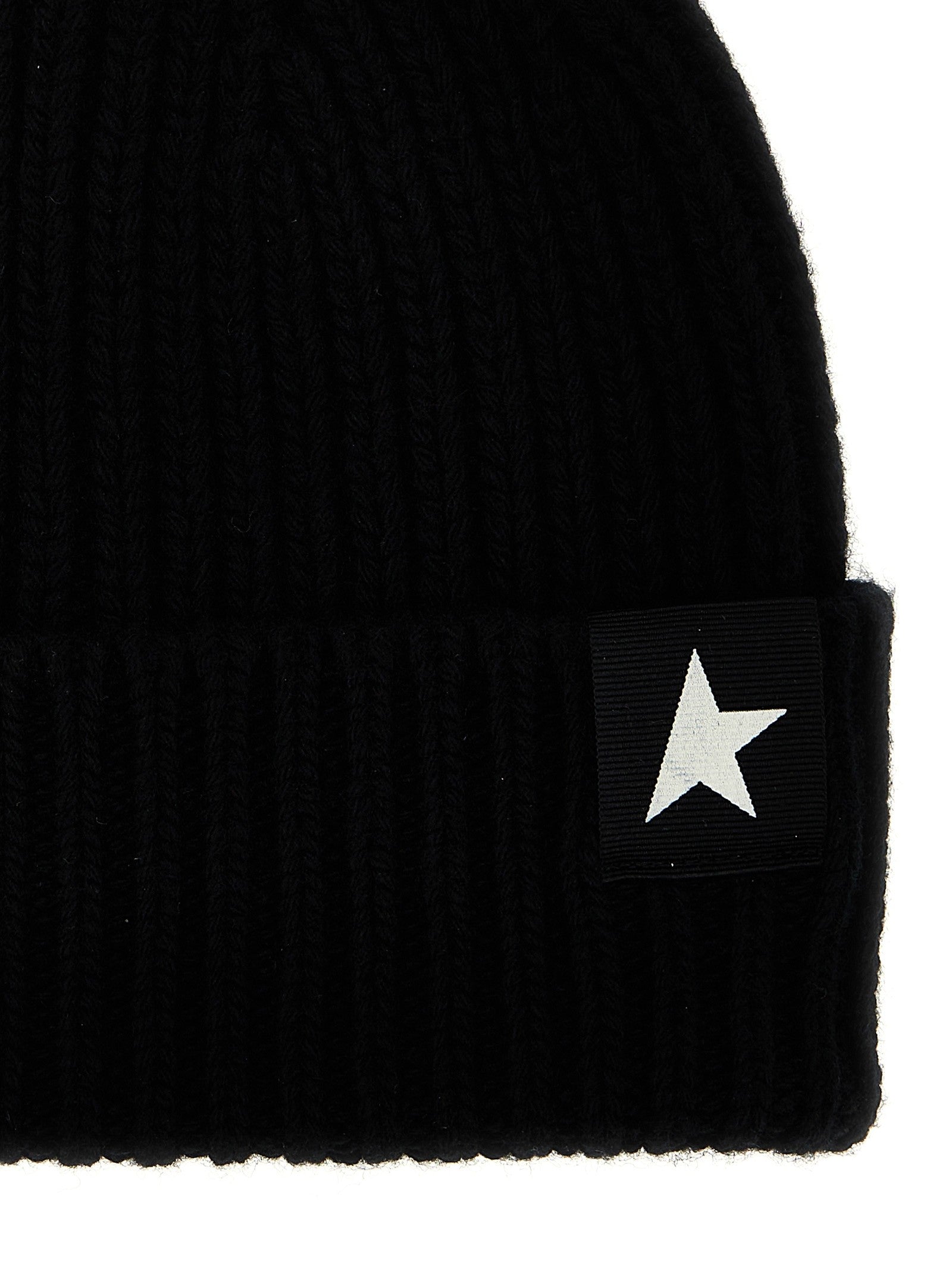 Logo label beanie