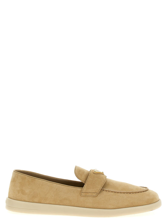 Logo loafers