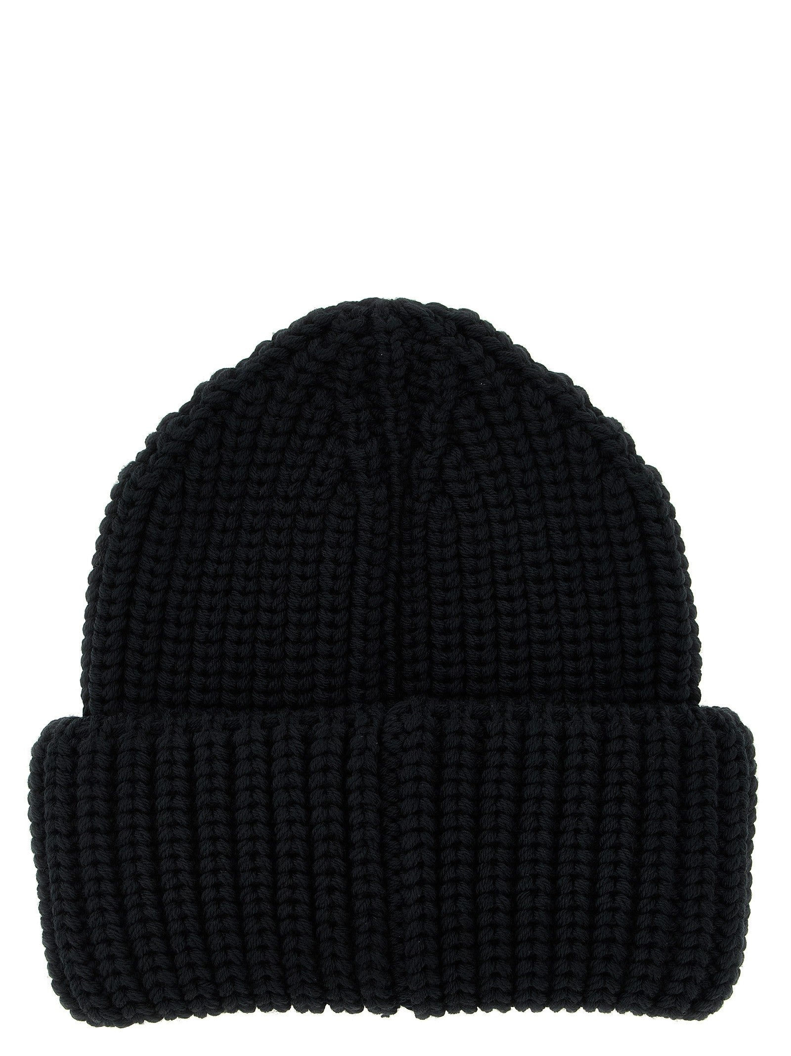 Logo patch beanie