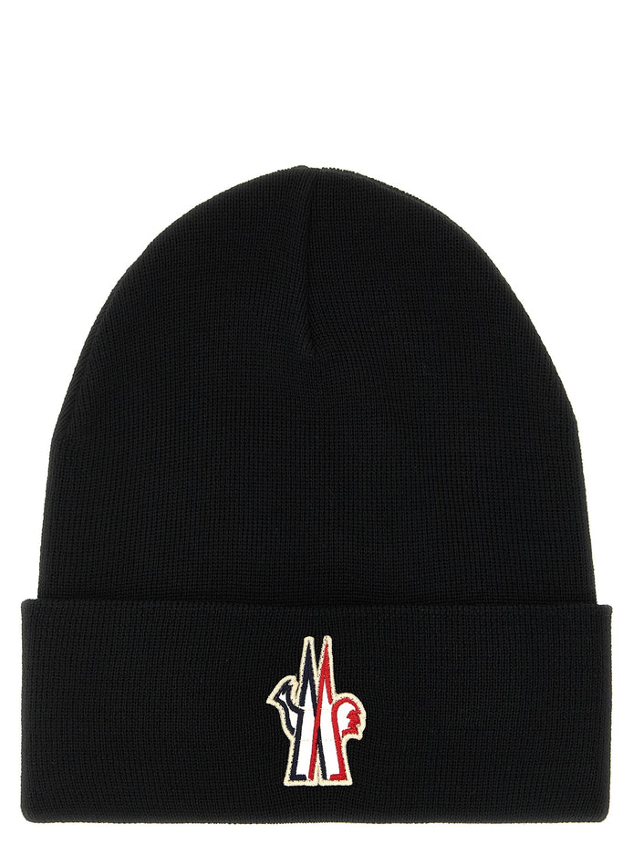 Logo patch beanie