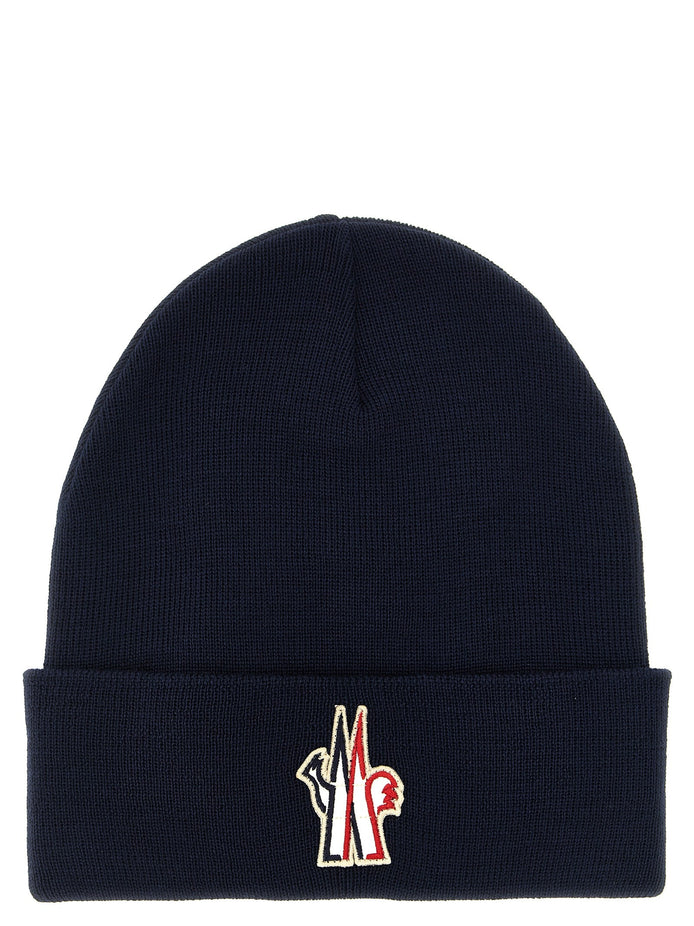 Logo patch beanie