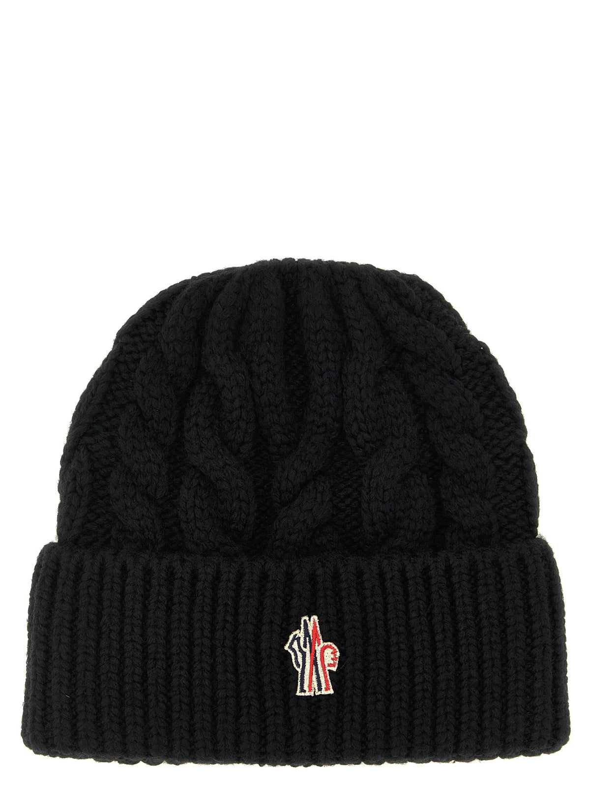 Logo patch beanie