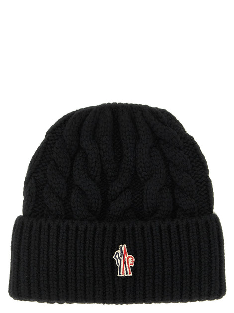 Logo patch beanie