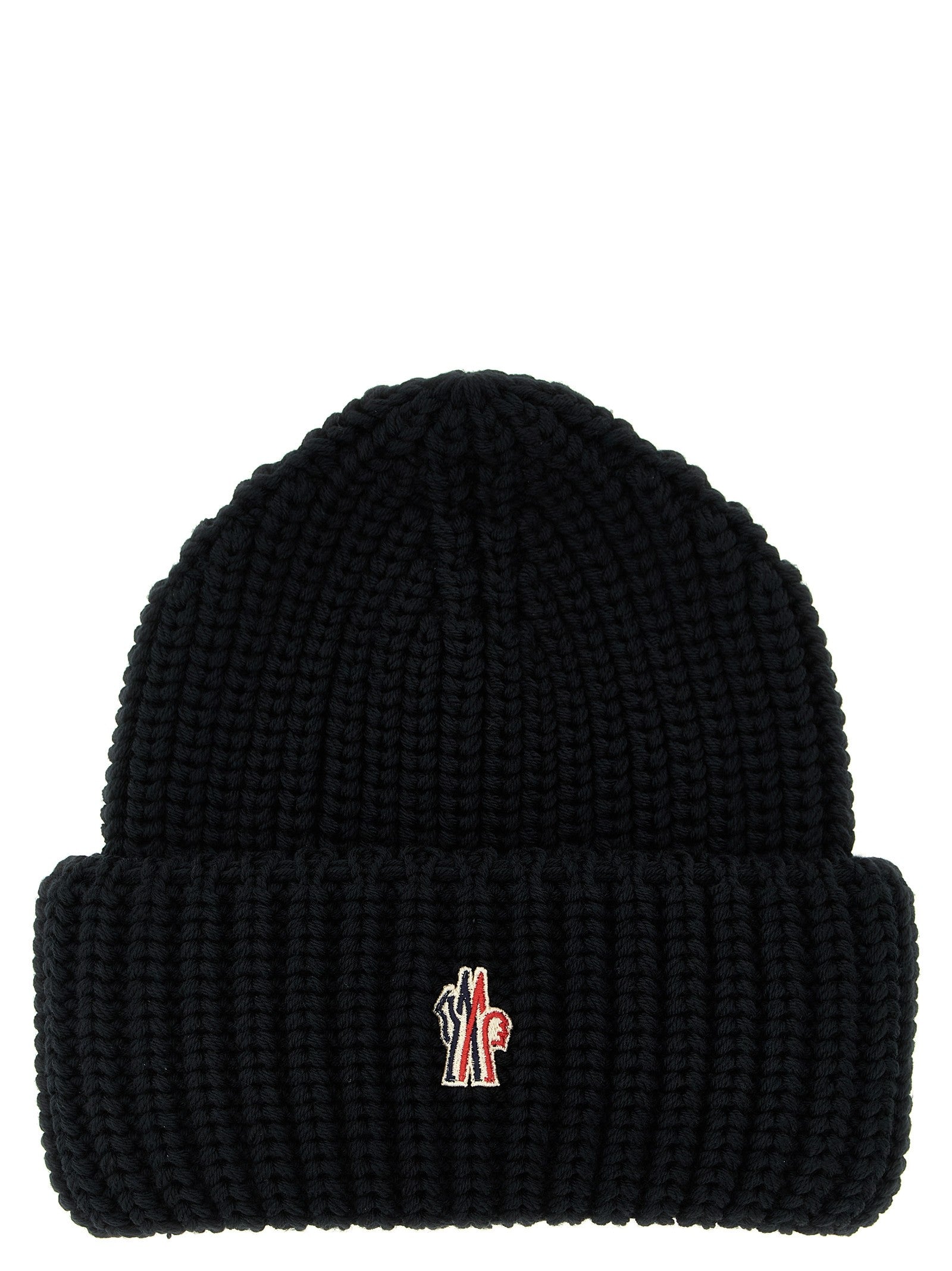 Logo patch beanie