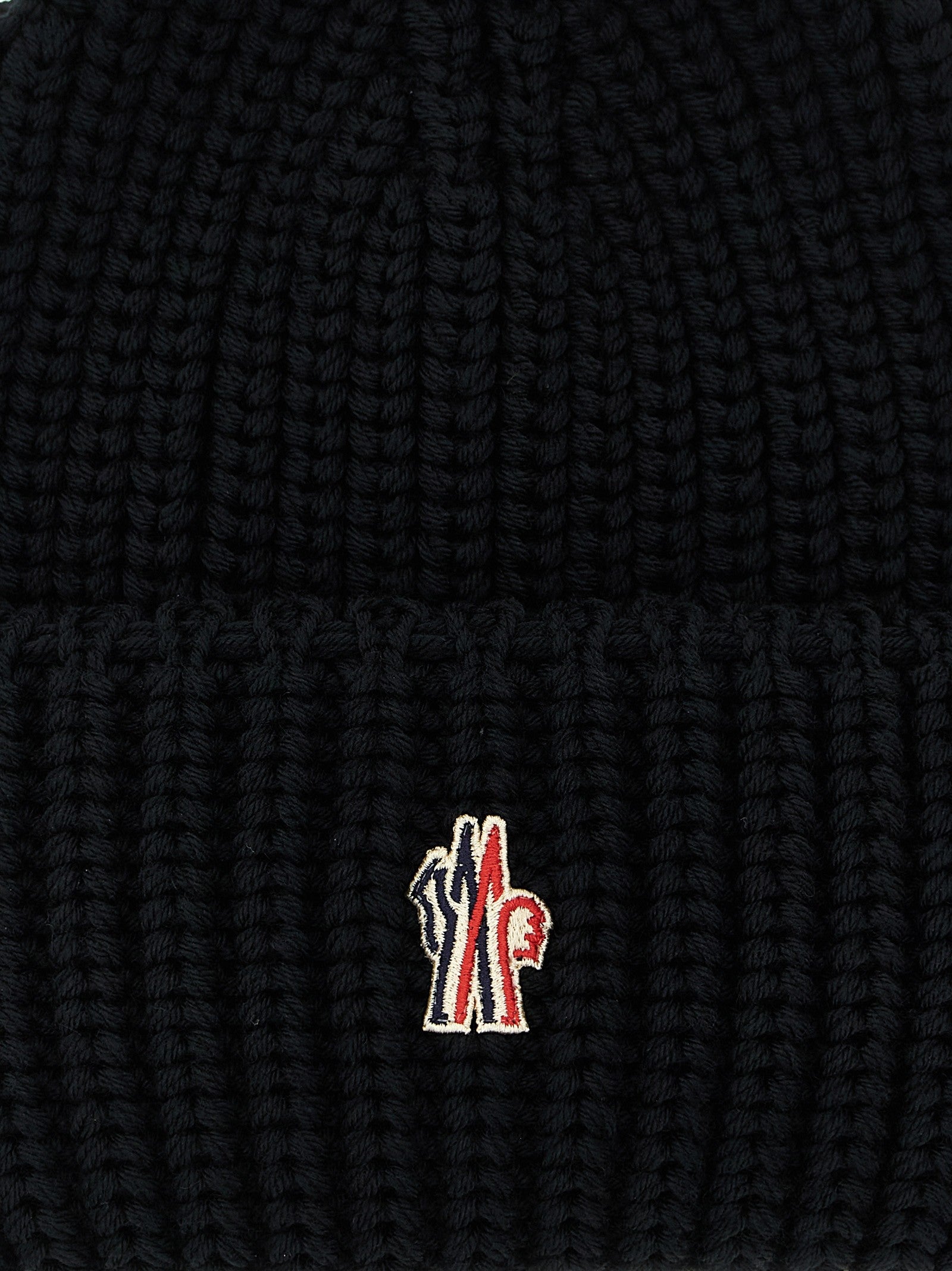 Logo patch beanie