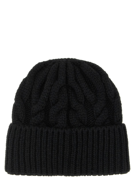 MONCLER GRENOBLE Logo patch beanie