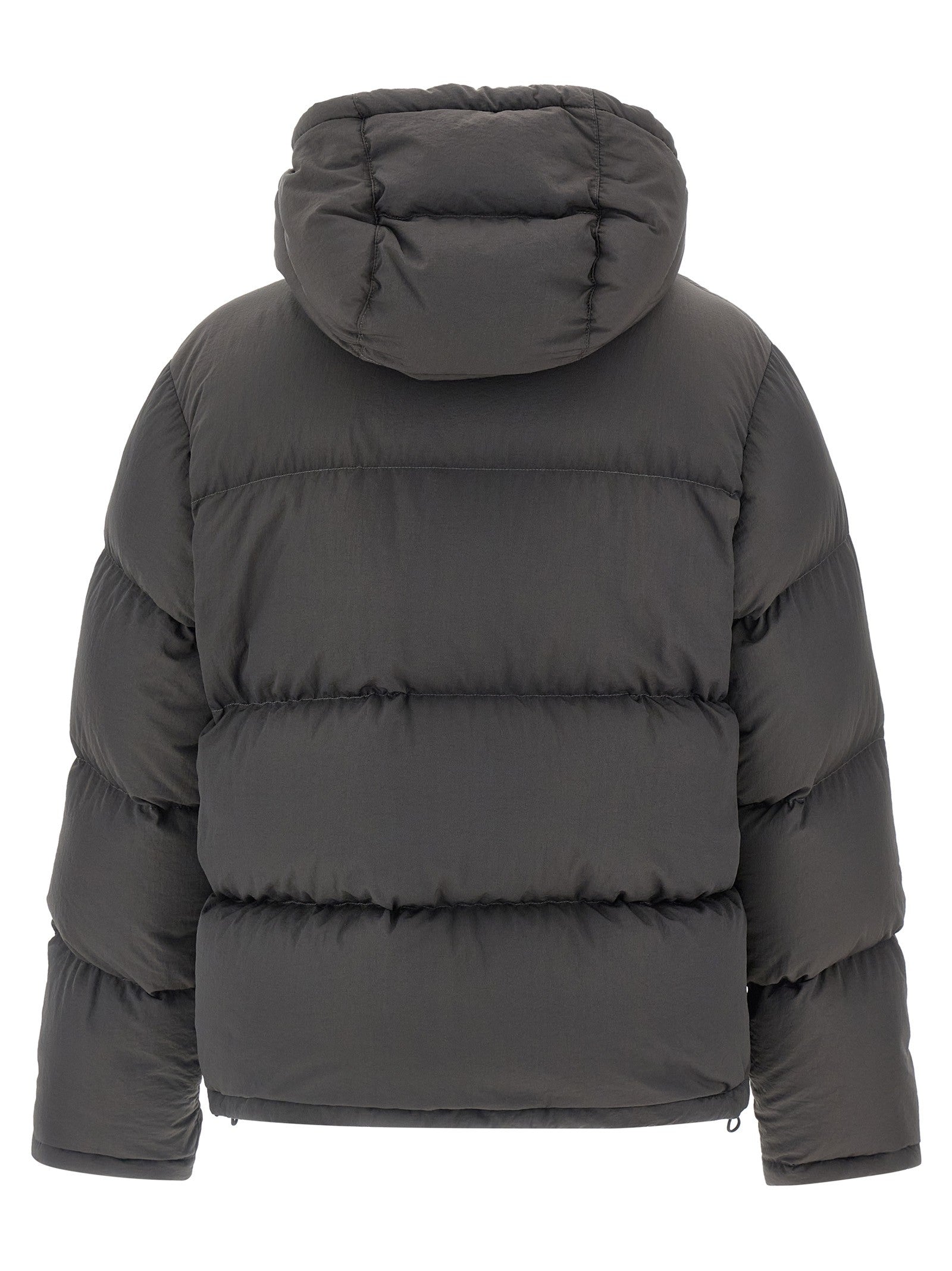 Dolce & Gabbana Logo patch down jacket