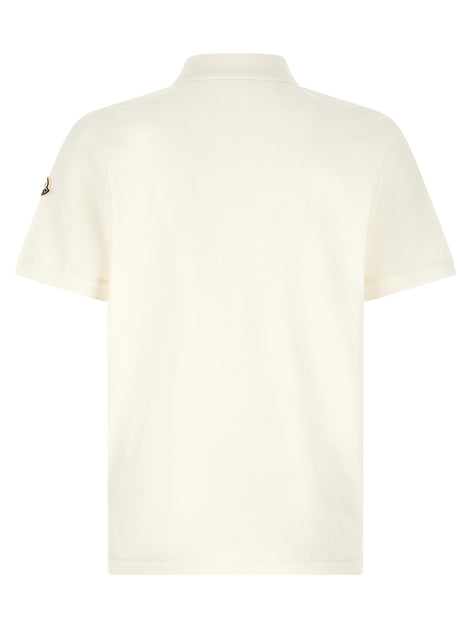 Moncler Cotton pique polo shirt