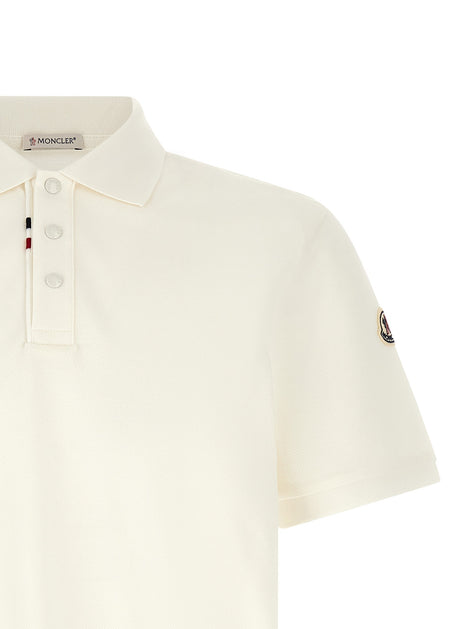 Moncler Cotton pique polo shirt