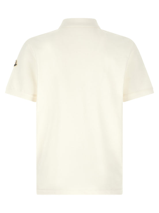 Moncler Cotton pique polo shirt