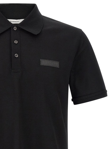 Givenchy Logo patch polo shirt