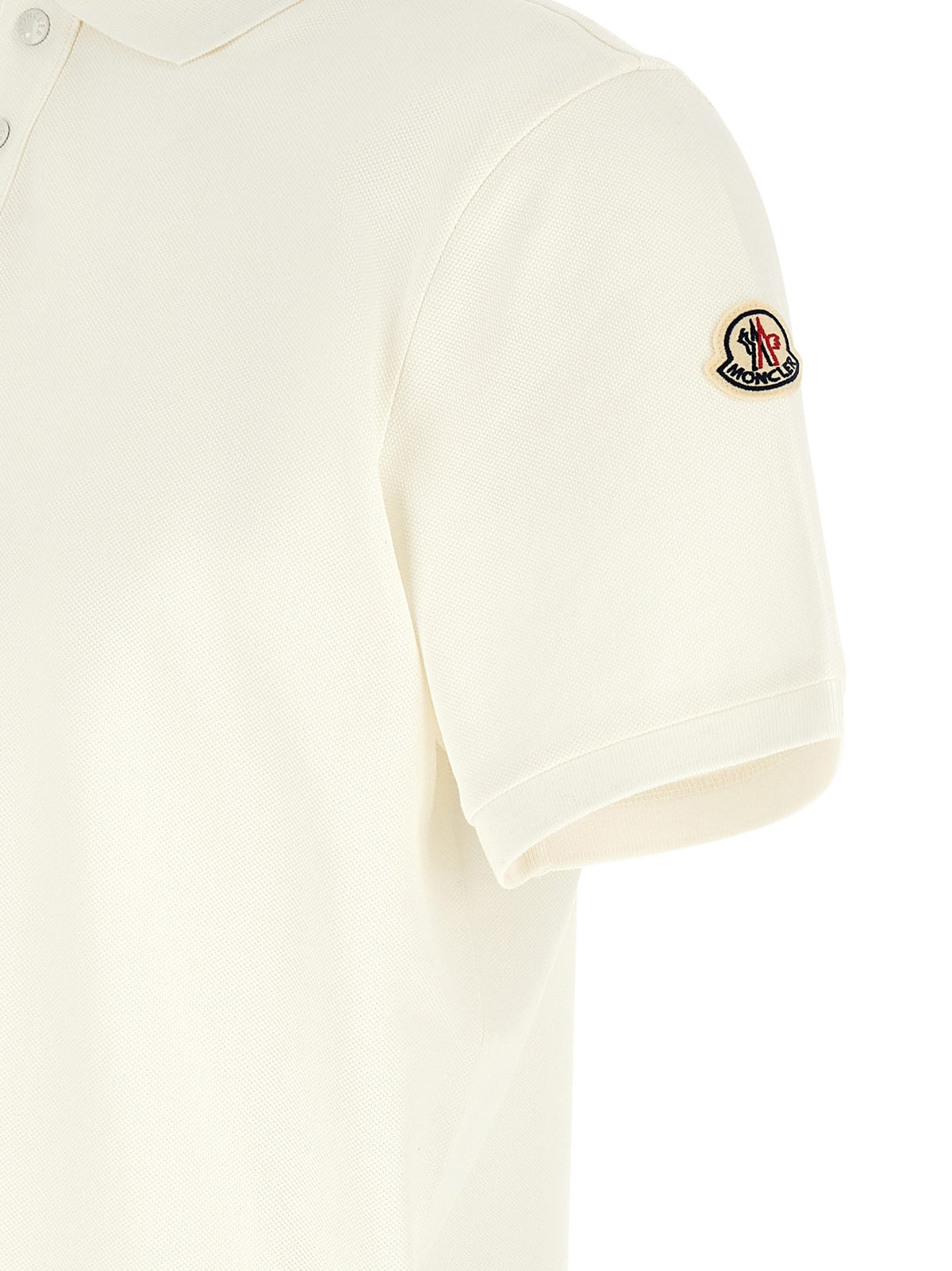 Moncler Cotton pique polo shirt