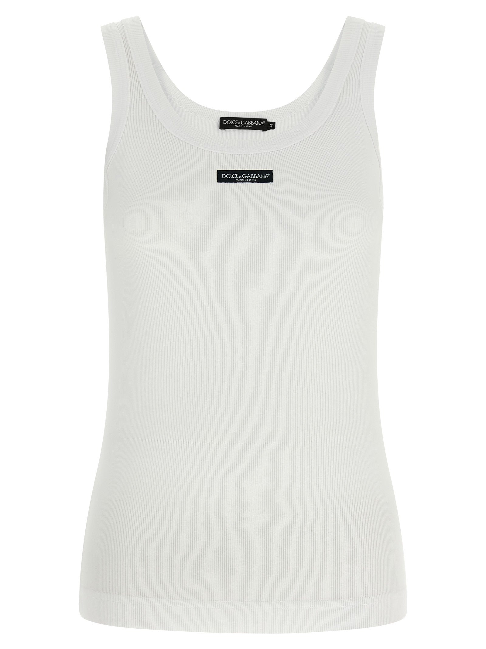 Logo patch tank top