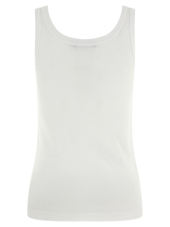 Dolce & Gabbana Logo patch tank top