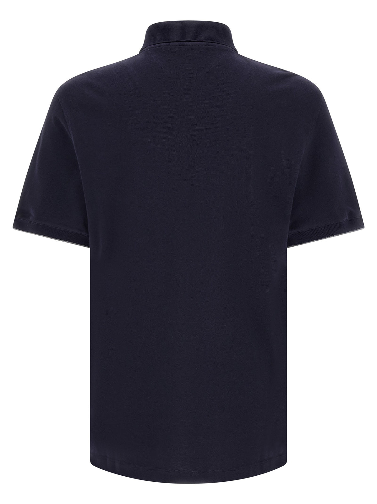 Brunello Cucinelli Logo piqué polo shirt