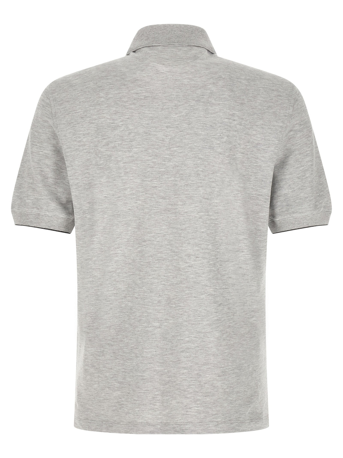 Brunello Cucinelli Logo piqué polo shirt