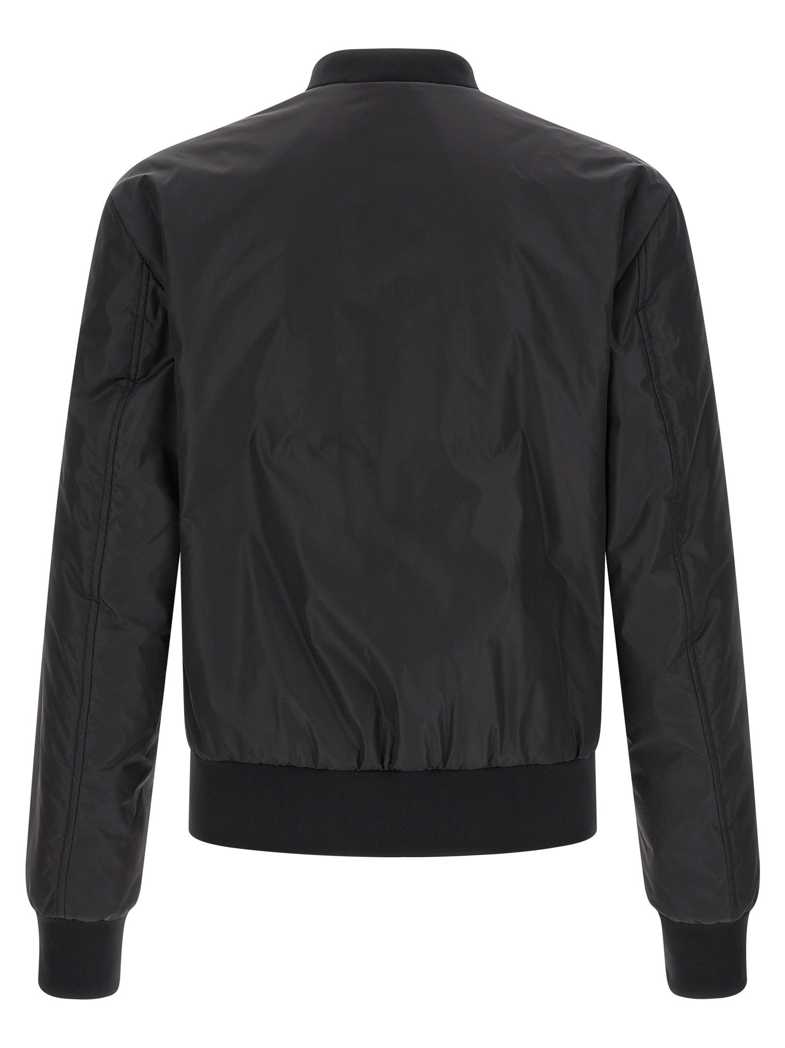 Dolce & Gabbana Logo plaque bomber jacket