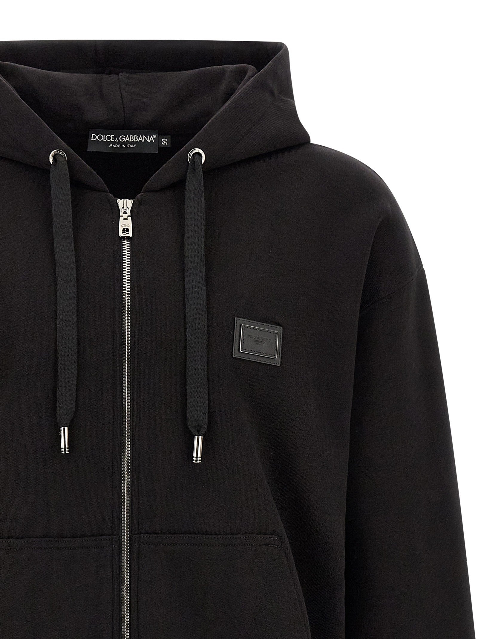 Dolce & Gabbana Logo plaque hoodie