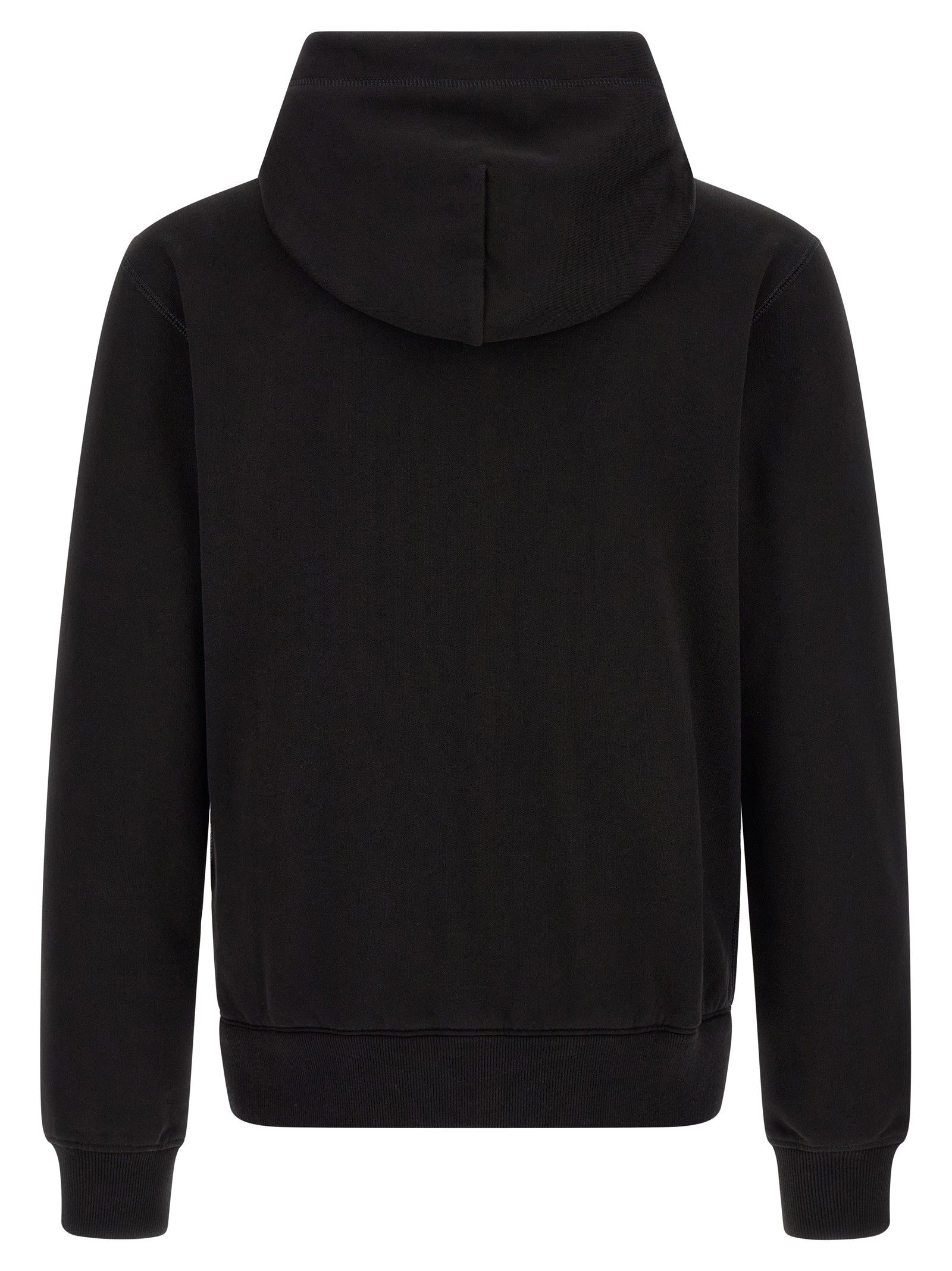 Logo plaque hoodie