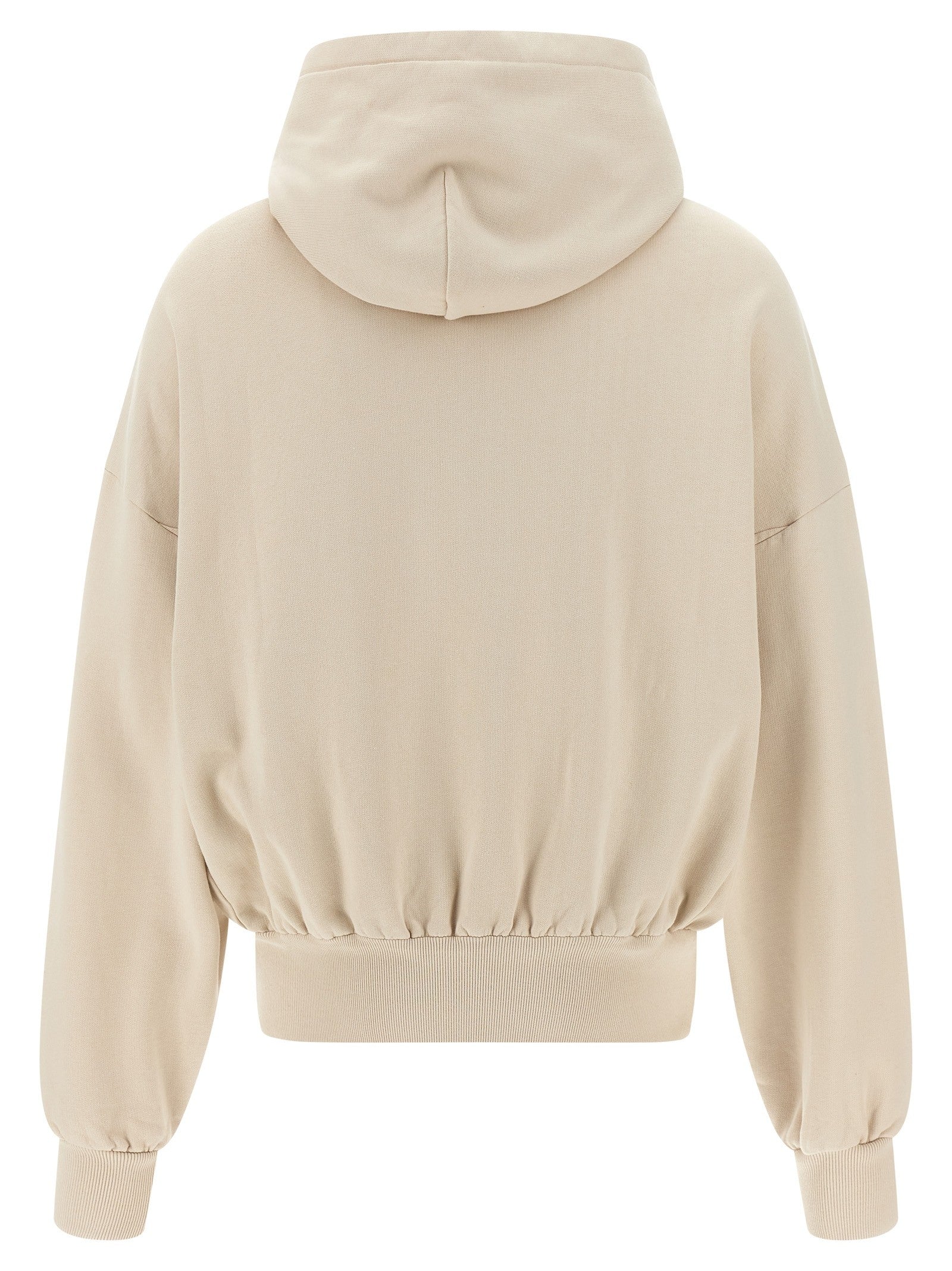 Logo print hoodie