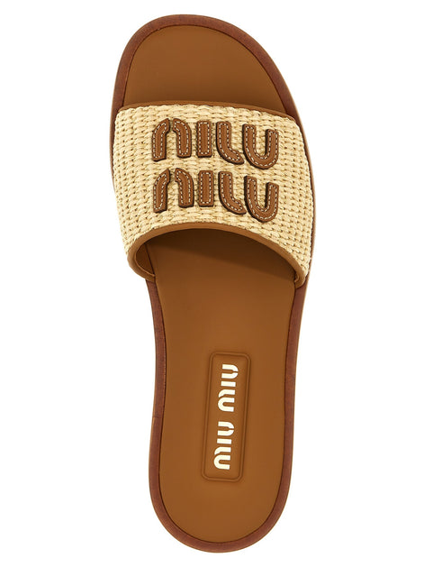 Logo sandals