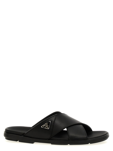 Logo sandals