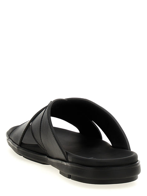 Logo sandals