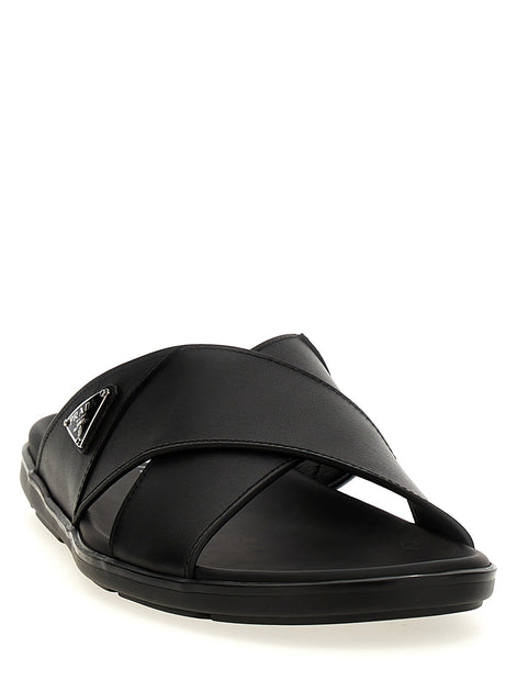Logo sandals
