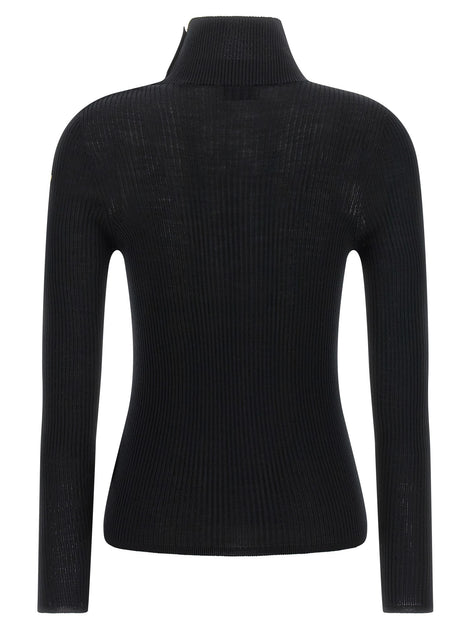 Logo turtleneck sweater
