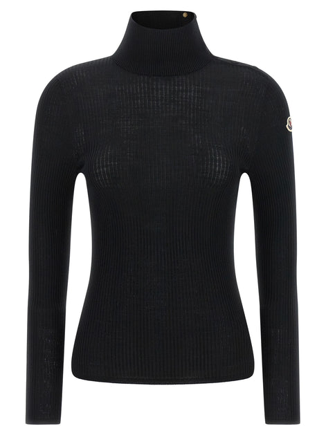 Logo turtleneck sweater
