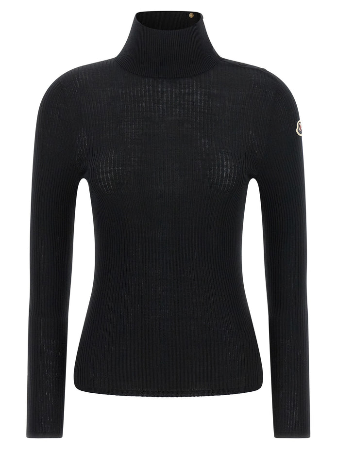 Logo turtleneck sweater