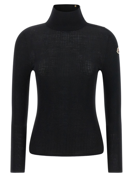 Logo turtleneck sweater