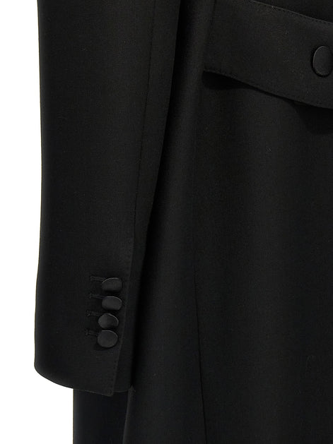 Long tuxedo coat