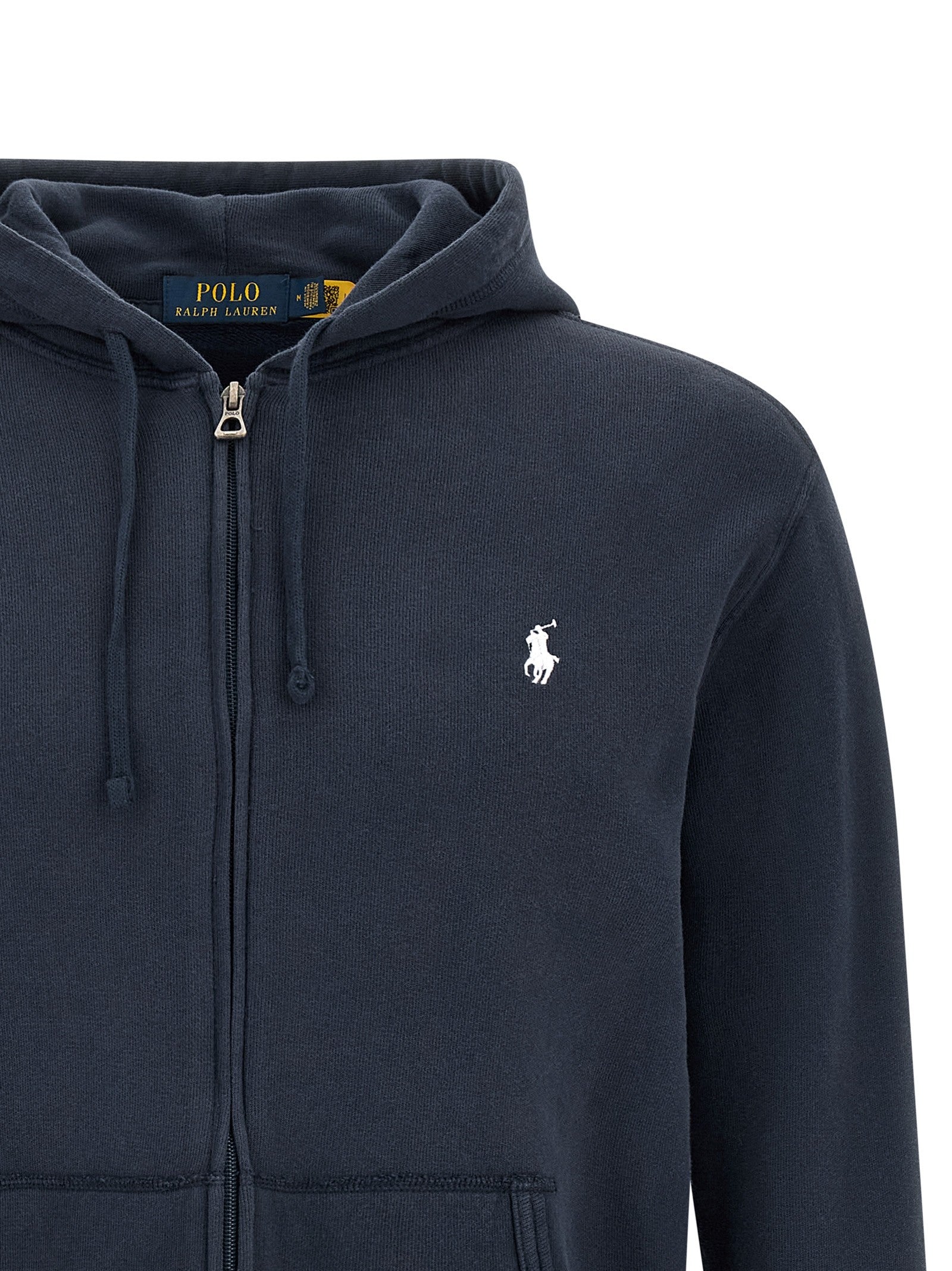 Loopback cotton hoodie