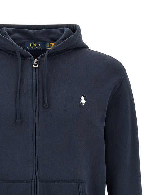 Loopback cotton hoodie