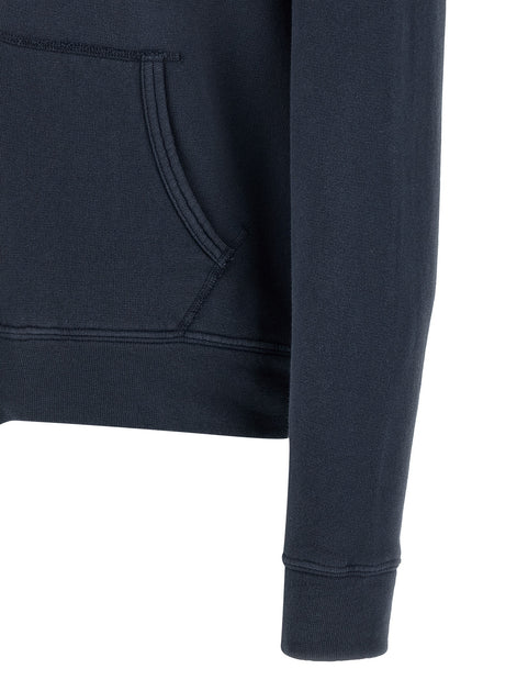 Loopback cotton hoodie