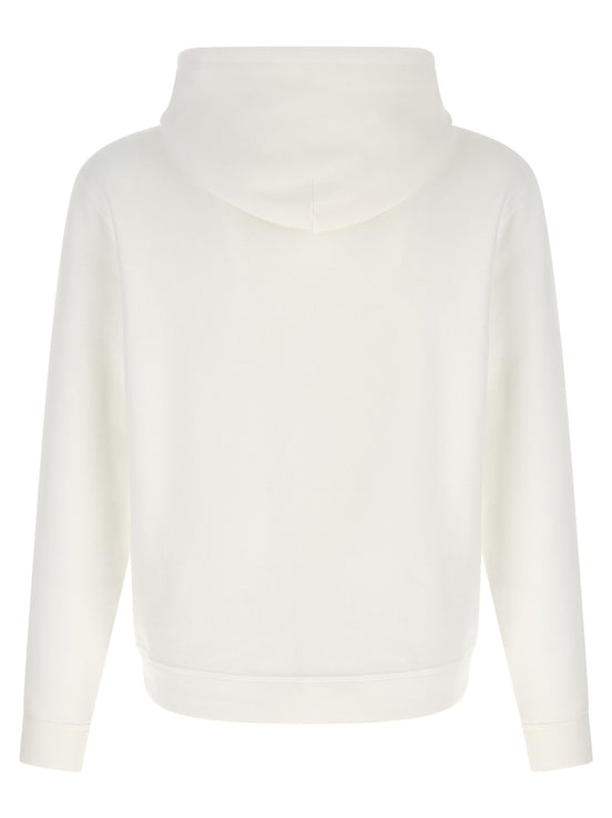 Loopback cotton hoodie