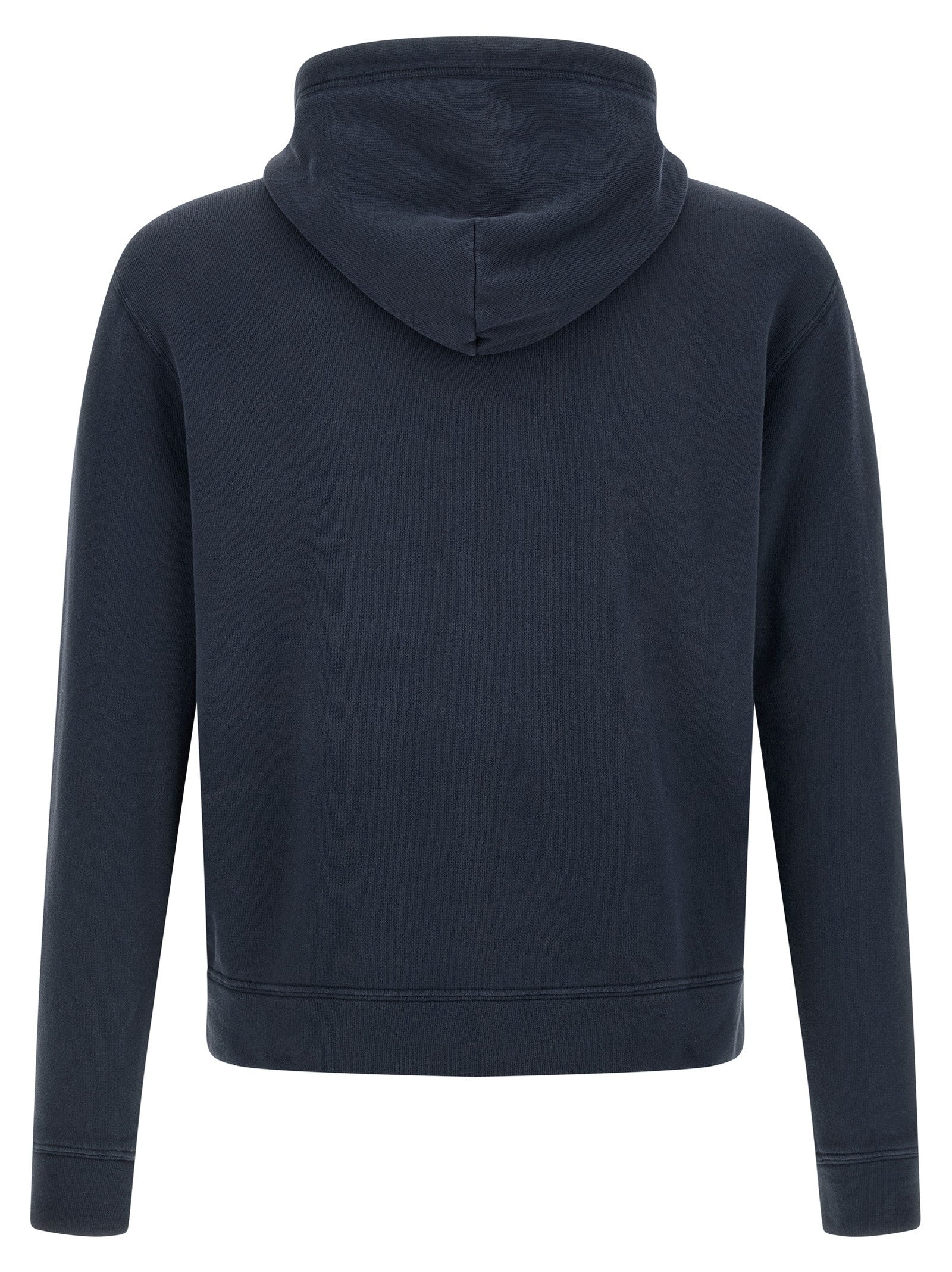Loopback cotton hoodie