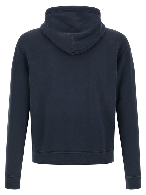 Loopback cotton hoodie