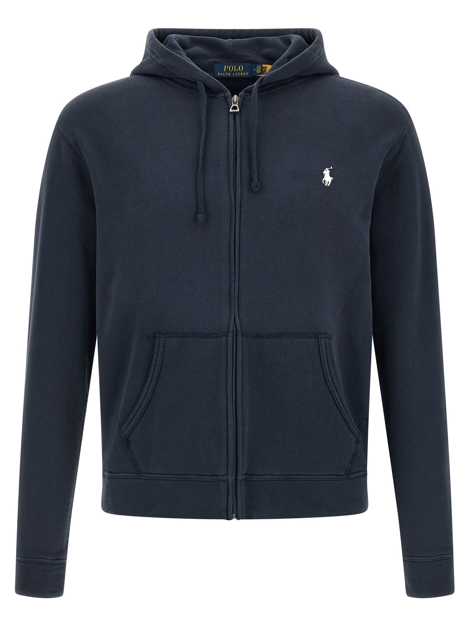 Loopback cotton hoodie