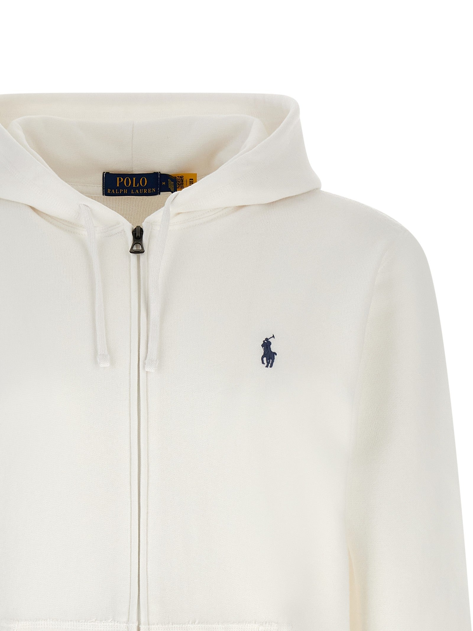 Loopback cotton hoodie