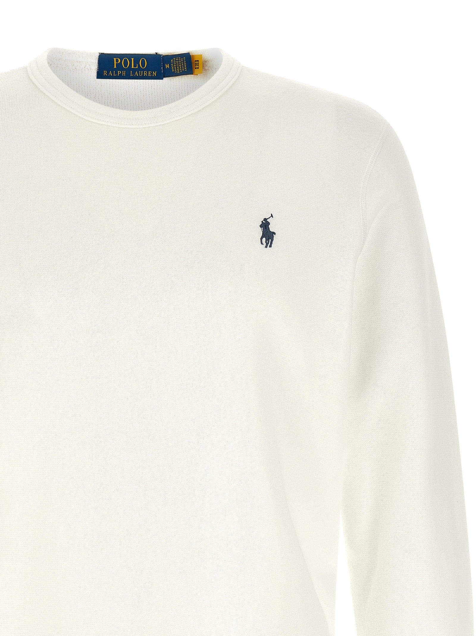 Loopback cotton sweatshirt