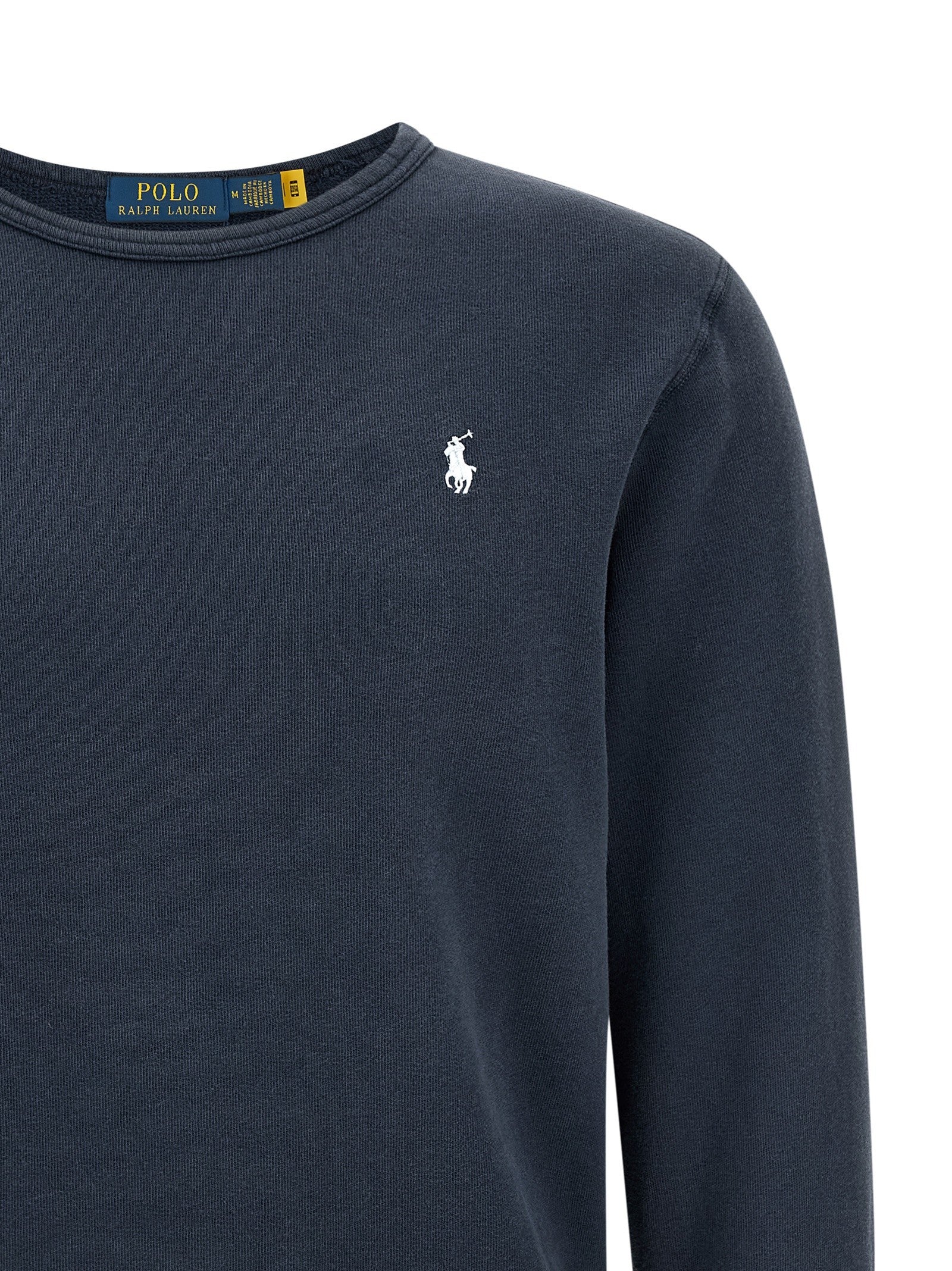 Loopback cotton sweatshirt