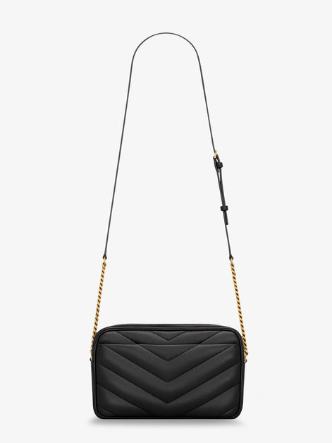 Saint Laurent Loulou matelassé leather crossbody bag
