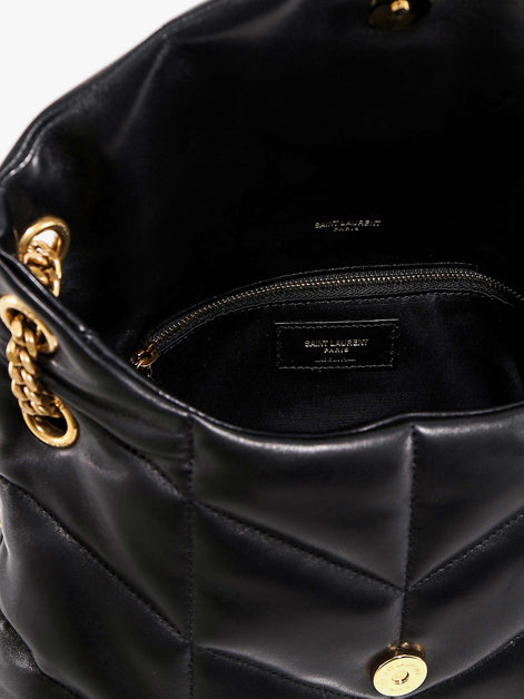 Saint Laurent Loulou Puffer matelassé leather crossbody bag