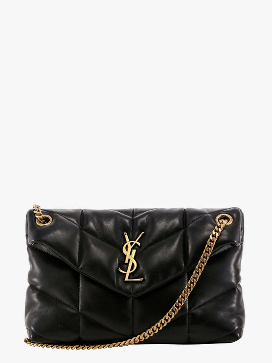 Loulou Puffer matelassé leather crossbody bag