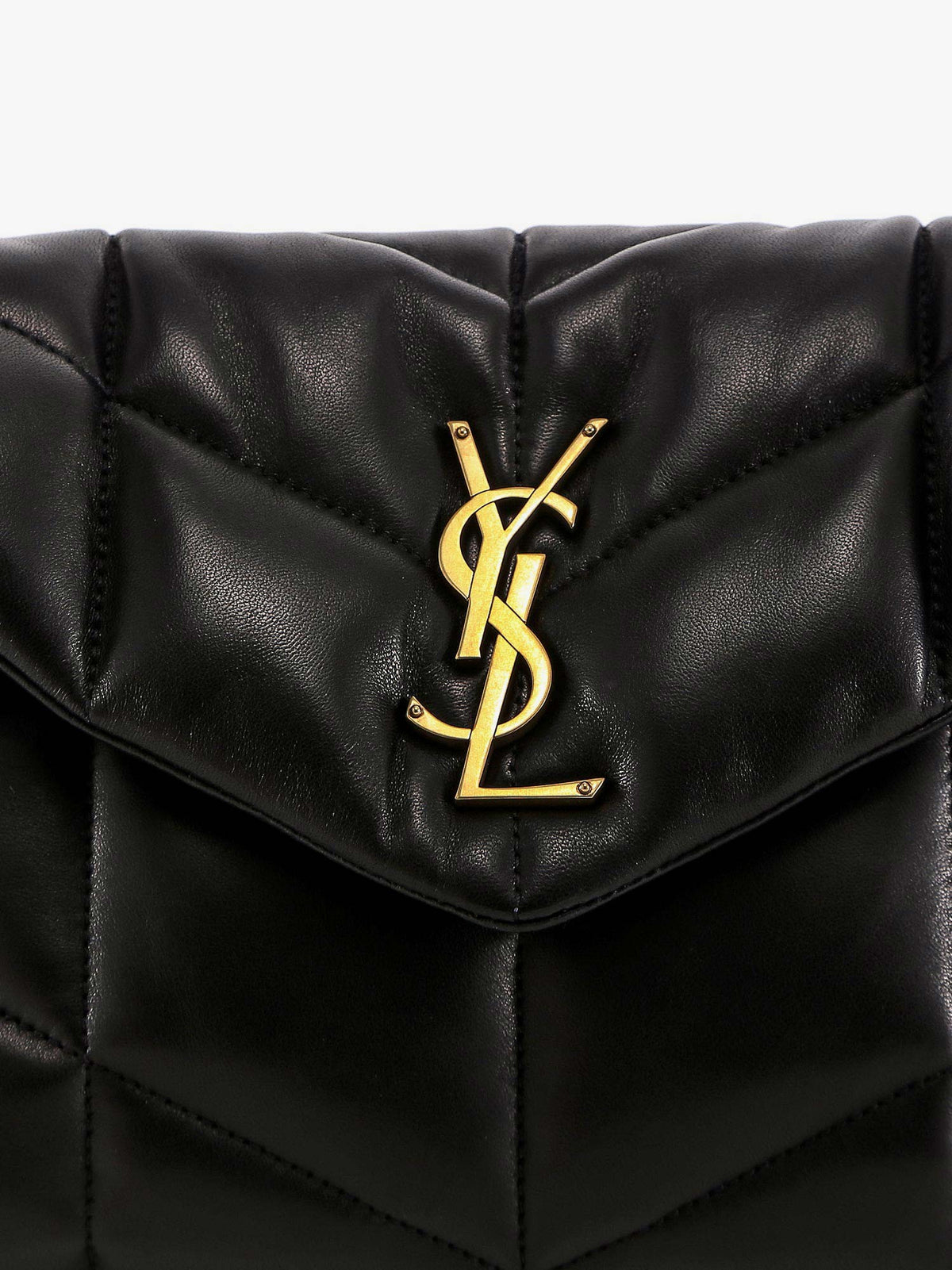 Saint Laurent Loulou Puffer matelassé leather crossbody bag
