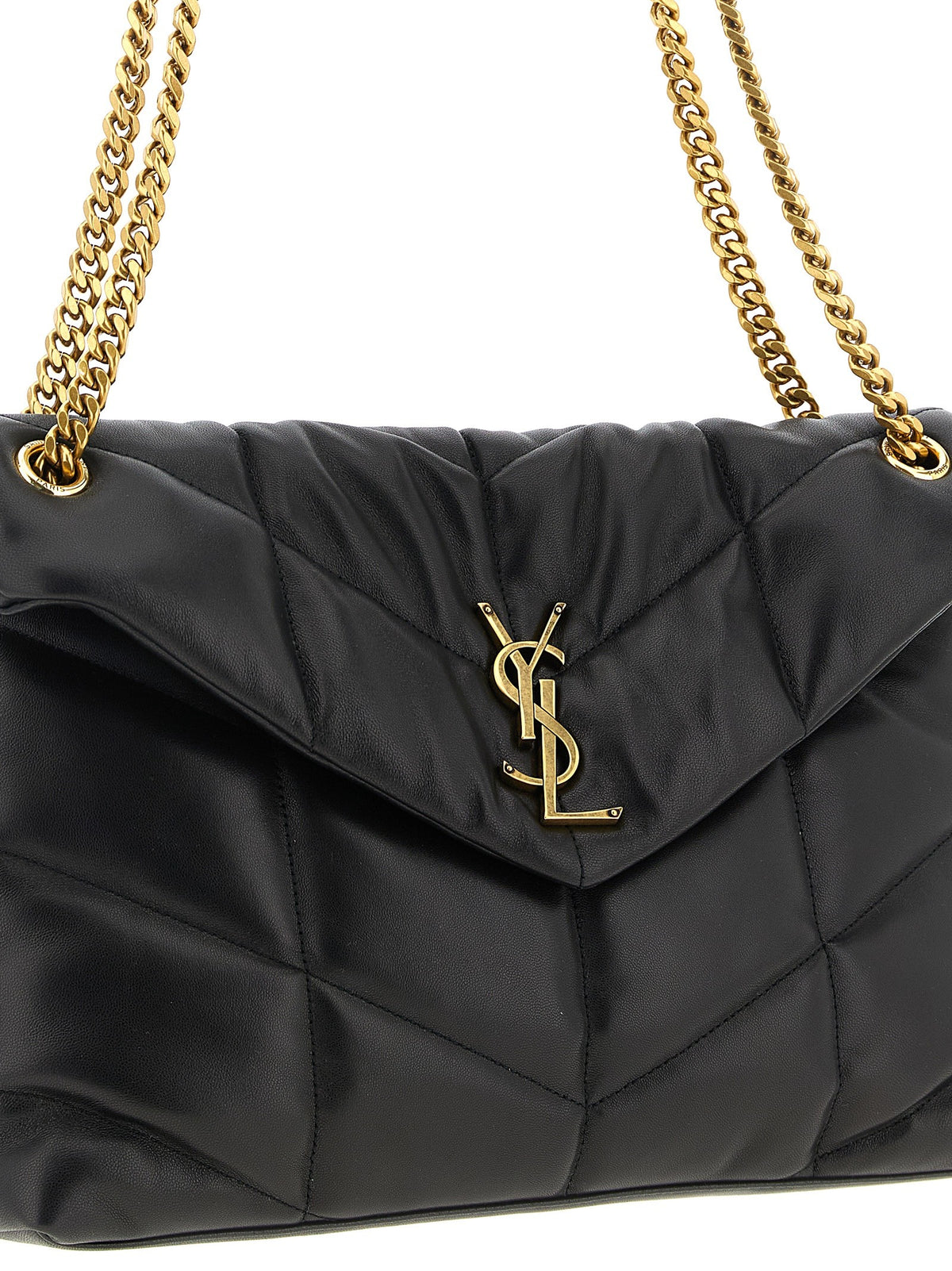 Saint Laurent 'Loulou Puffer' medium shoulder bag